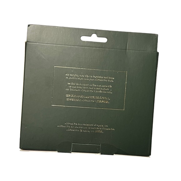 KATE SPADE Black Pink Floral Rose AirPod PRO Chain Crossbody Bag Case - Picture 14 of 14